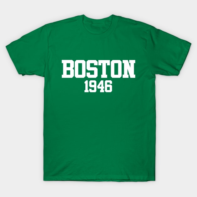 Boston 1946 (variant) T-Shirt by GloopTrekker